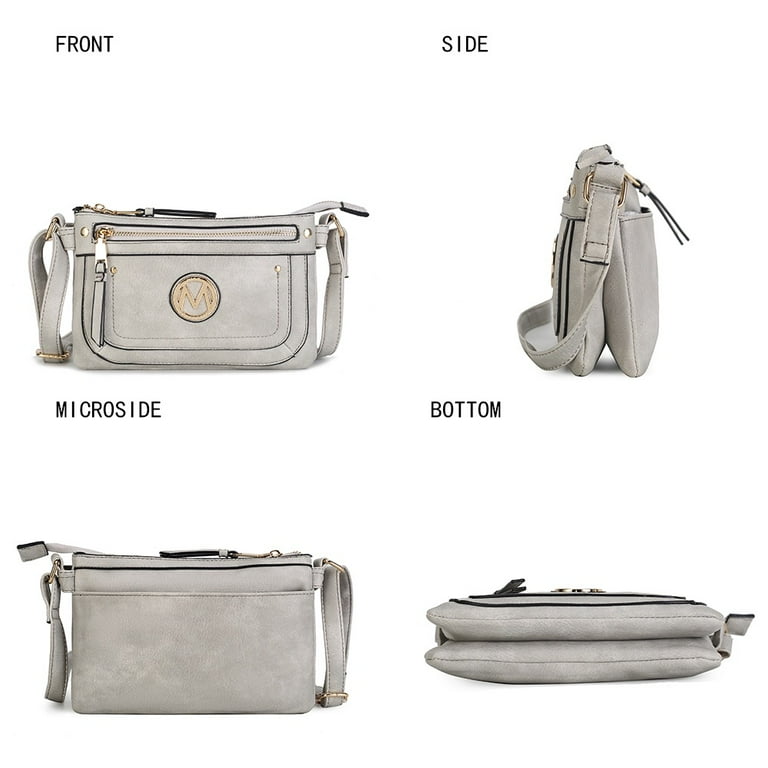 MKF Collection Elaina Women's Multi Pocket Crossbody Bag MKF Collection Elaina Women's Multi Pocket Crossbody Bag