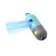 thumbnail image 1 of Dispensador de bolsas para excrementos de perro con correa, con luz incorporada y clip de metal, Poop Bagblue, 1 of 5
