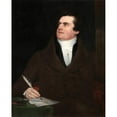 thumbnail image 3 of William Page 20x24 Black Modern Framed Museum Art Print Titled - Colonel William Leete Stone (1839), 3 of 5