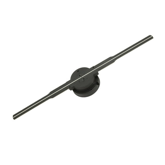 Holographic Fan, 3D Holographic Display Multiple Device Connecting 244 LED Hologram Projector Fan Remote Control 16.3 Inch Diameter For Party Bar ,Creating Good Attraction