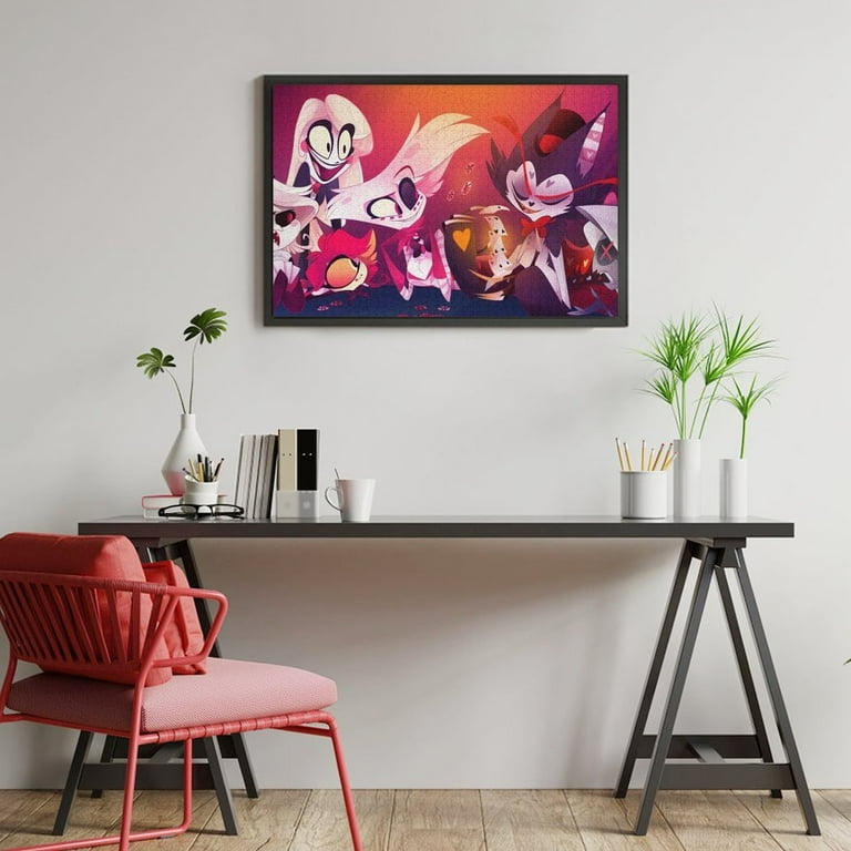 Hazbin Hotel Puzzle - 1000 PCS Jigsaw Puzzle - Walmart.com