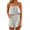 White, variant on Women Rompers for Summer Dressy Strapless Romper Ruffle Shorts Jumpsuit Trendy Vacation Beach Outfits XS-5XL (Black,XXL)