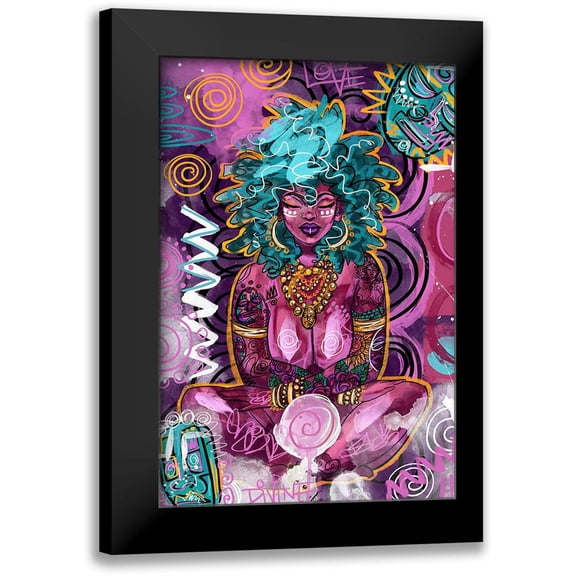 Copeland, Justin 11x14 Black Modern Framed Museum Art Print Titled - Ayomide