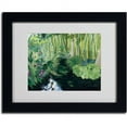 thumbnail image 2 of Trademark Fine Art "Bamboo Garden" Canvas Art by Anonymous, Black Frame, 2 of 3