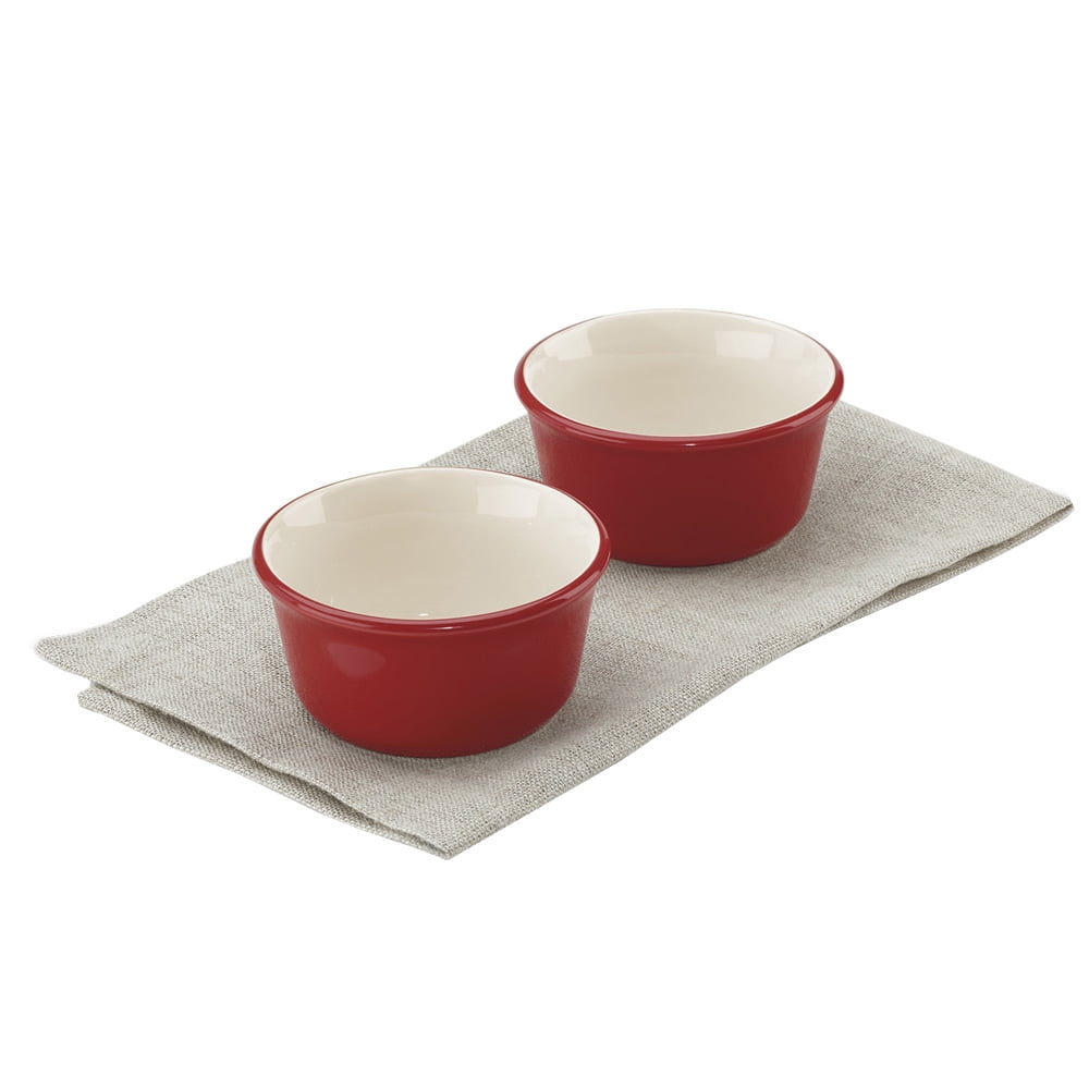 Cuisinart 9oz Ramekins Set of 2, Red