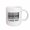 White, variant on 3drose, Motivational Quote Barcode Love Message I Love You, 11oz Mug