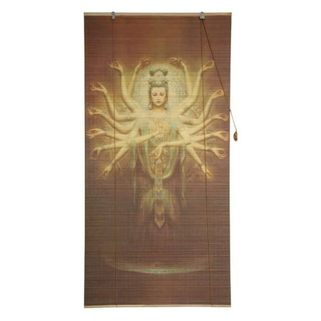 Thousand Arm Kwan Yin Bamboo Blinds