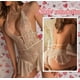 thumbnail image 3 of Lencería Erótica Sexy 1pieza Encaje Lenceria Mujer Baby Doll Modelo Blanco Xl, 3 of 4