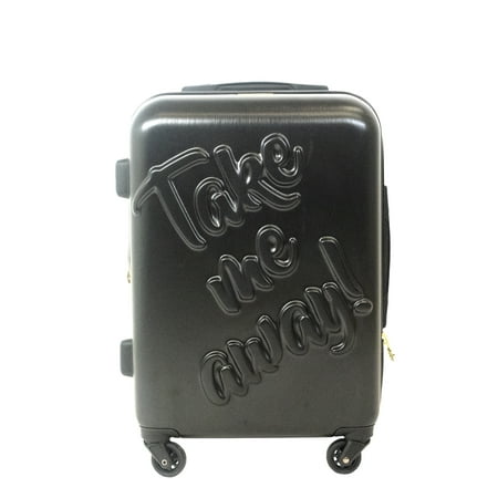 Macbeth Collection Take me Away 21in Rolling Luggage Suitcase,