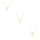 thumbnail image 3 of Collar del zodiaco Tauro oro Jumpingount Ins con cadena de joyería colgante antioxidante, 3 of 6