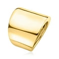 thumbnail image 3 of Ross-Simons Italian 14kt Yellow Gold Wide Polished Ring, Women's, Adult, 3 of 6