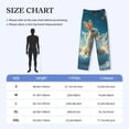 thumbnail image 2 of Salouo Cute Angel Winged Rabbit Print Pajama Pants for Men, Lounge Pants Elastic Waistband Casual Men's sleepwear Loungewear Sleep Pajama Pant -XX-Large, 2 of 7
