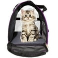 thumbnail image 4 of DISEN Cat Carrier Soft Pet Carrier,Pet Carrier Airline Approved Cat Carriers & Dog Carriers for Small Dogs,Breathable Mesh Travel Portable Bag & Pet Carrier for Cat,Purple, 4 of 6