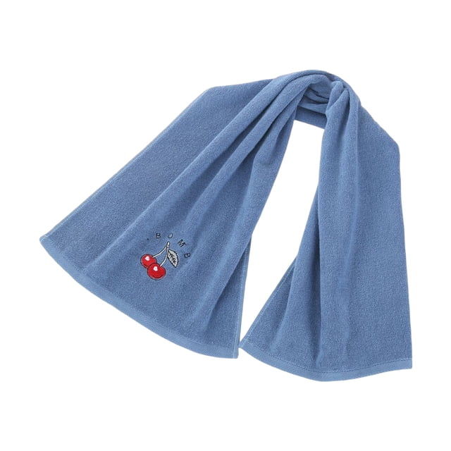 Injueey Toalla deportiva absorbente de sudor plegable para hombres y mujeres, toallas de algodón para ejercicio de bádminton, gimnasio Type2 NO2