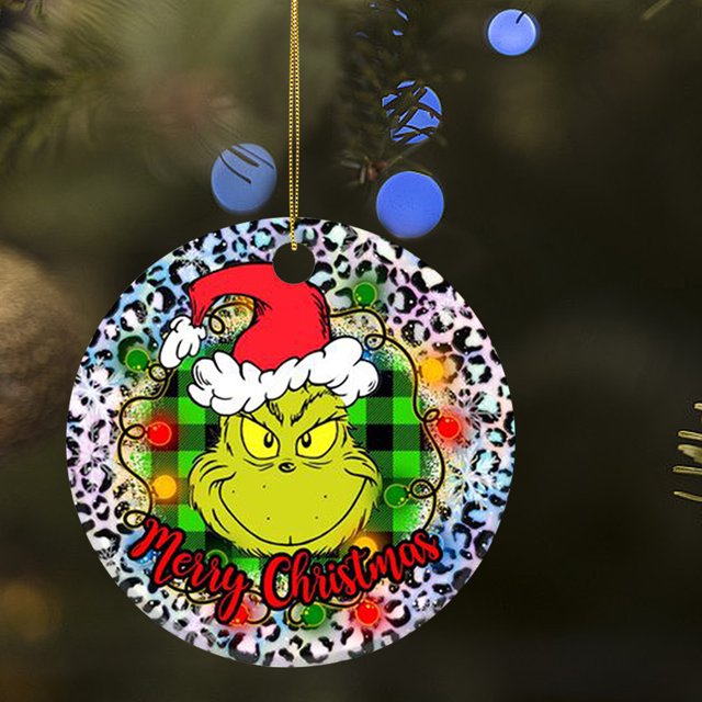 Árbol de Navidad, decoración de monstruos verdes, tema del Festival, suministros para fiesta de árbol de Navidad