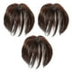 thumbnail image 4 of 3 pelucas de cabello humano para mujer, postizos para cabello fino, 4 of 7