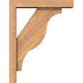 thumbnail image 3 of Ekena Millwork 3 1/2"W x 14"D x 18"H Funston Block Smooth Bracket w/ Offset Brace, Western Red Cedar, 3 of 25