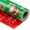Green Red Happy Santa, variant on HOMERAL Christmas Wrapping Paper Roll - Gift Wrap with Santa Claus, Christmas Trees, Snowmen and Snowflakes - Perfect for Christmas - 17 Inch X 33 Feet