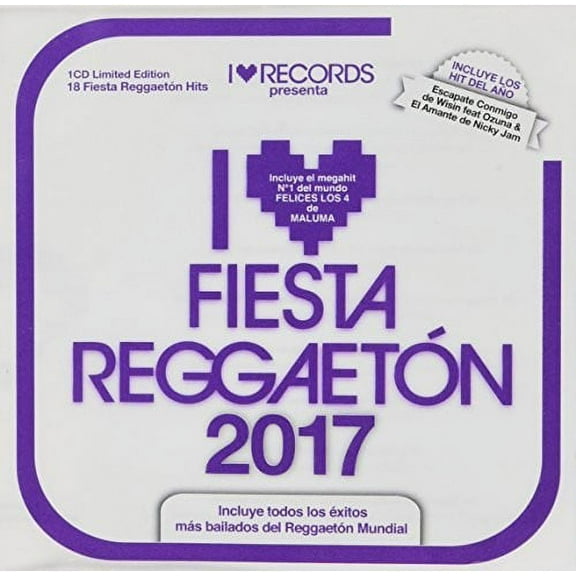 I Love Fiesta Reggaeton 2017 / Various (CD)
