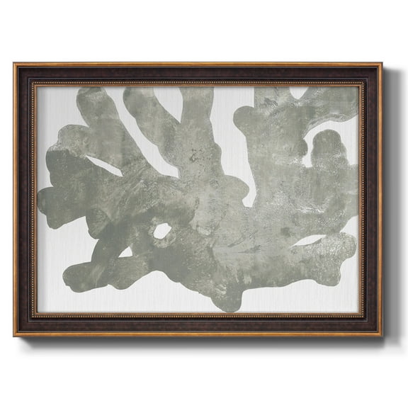 Stone Macro Coral IV Premium Framed Canvas- Ready to Hang