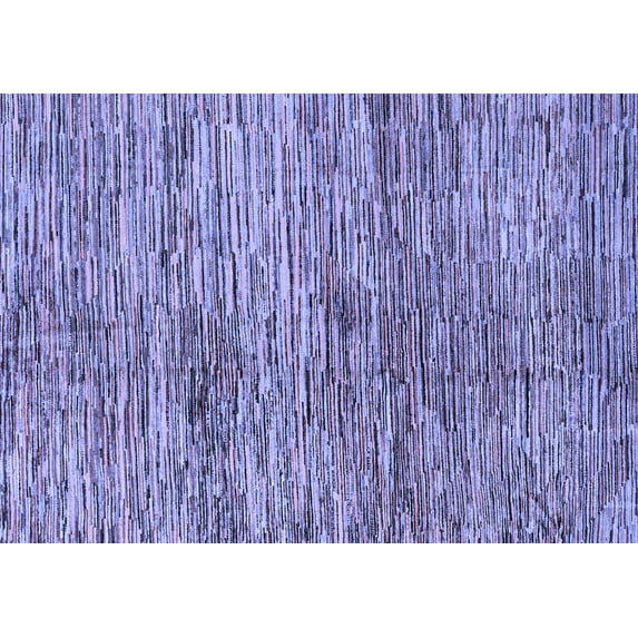 Ahgly Company Indoor Rectangle Abstract Blue Modern Area Rugs, 8' x 10'
