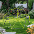 thumbnail image 5 of Kdymod 10FT Climbing Dome for Kids,Geometric Dome Climber Jungle Gym, Outdoor Backyard Play for Kids 3-10 Years Old, Easy Assembly with Climbing Grips,Green,Black, 5 of 7