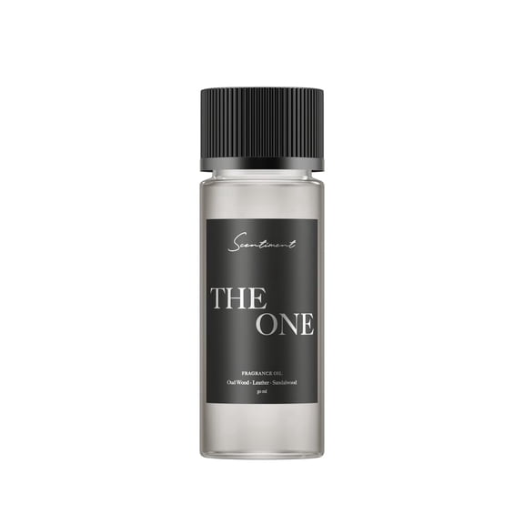Scentiment The One Fragrance Oil – 50ml | Luxury Aromatherapy Diffuser Oil | Notes of Cardamom, Leather, Lemon, Cinnamon & Sandalwood