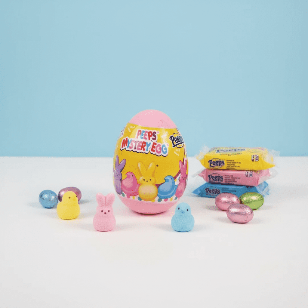Peeps Mystery Egg ピープス イースター オーナメント Peeps Mystery Egg Easter Surprise Collectible Bunny Egg Toy
