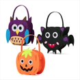 thumbnail image 1 of Halloween Caramelo Bolsa Mano Fieltro Bolsa de Divertido Decoración Suministros Fieltro Caramelo Bolsa., 1 of 6