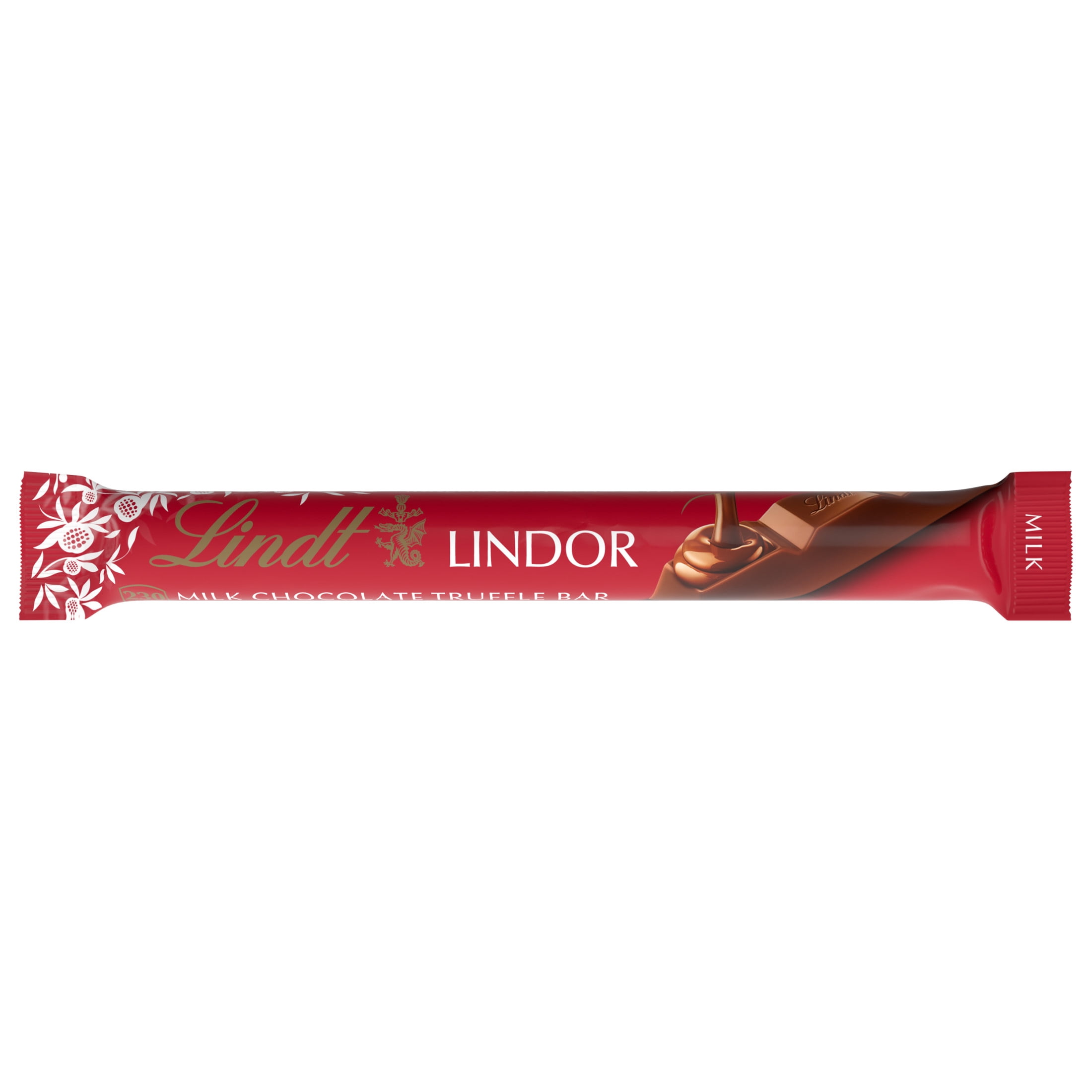 (6 pack) Lindt Lindor Milk Chocolate Truffle Candy Bar, 1.3 oz.