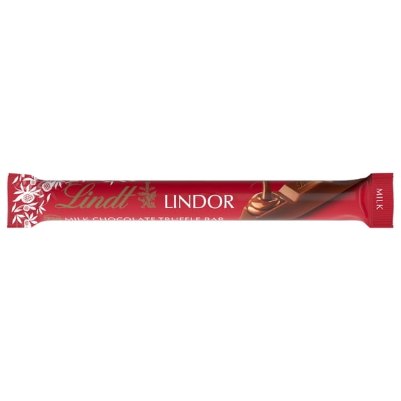 Lindt Lindor Milk Chocolate Truffle Candy Bar, 1.3 oz.