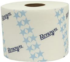 RENOWN TINTED 2 ROLL TOILET PAPER DISPENSER BATH TISSUE COMMERCIAL BATHROOM NEW 
