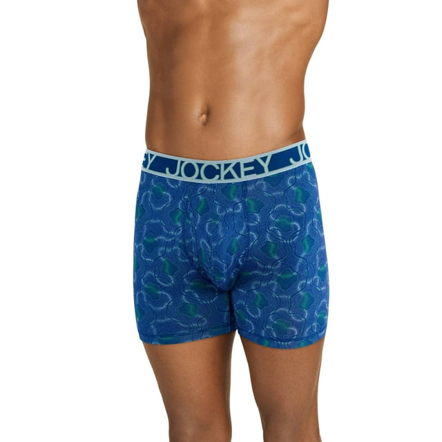 Jockey Caleçon Boxeur Actif en Microfibre 5 Po