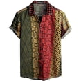 thumbnail image 3 of Camisas casuales hawaianas con estampado floral 3D para hombre, camisas de playa tropicales de manga corta con botones para hombre, camisas de manga masculina, 3 of 5
