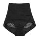thumbnail image 4 of Black Size XXL High Waist Semi Sheer Body Shaper Belly Control Shaping Shapewear Panty Underwear Unique Bargains fajas, 4 of 7