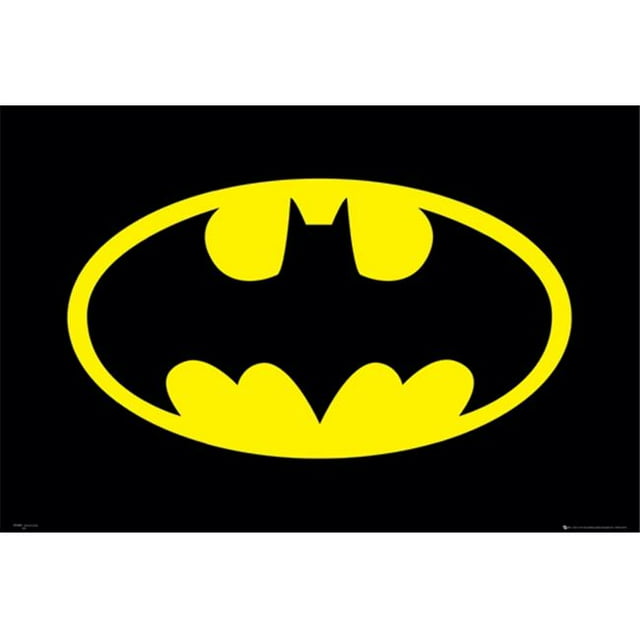 Hot Stuff Enterprise Z44-24x36-NA Affiche Logo Batman, 24 x 36
