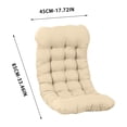 thumbnail image 3 of Dvumao 18x33 in Integrated Chair Cushion with Backrest, Seat and Back Cushion for Office, Dining and Gaming, 3 of 7