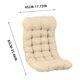 thumbnail image 3 of Cojín para silla con respaldo | Cojín integrado para asiento y soporte lumbar para una postura correcta | Cojín ergonómico para silla de oficina, hogar, comedor o coche | Cómodo cojín antideslizante, 3 of 7