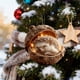 thumbnail image 4 of Forest Animal Ornaments , Woodland Christmas Tree Decorations in Acorn for Holiday Home Decor, Rustic Cabin Themed Party Favors, Nature Inspired Gift, 4 of 6