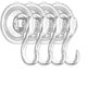thumbnail image 1 of 4pcs Suction Hooks, Clear Reusable Heavy Duty Vacuum Suction Cup Hooks, 1 of 2