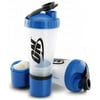 Optimum Nutrition BPA Free Protein Shaker Cup Bottle with Storage Cap Lid | 20oz