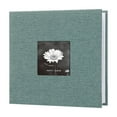thumbnail image 2 of Linen Photo Album with Writing Space, 50 Pages for 4x6 Photos, Acid-Free PVC-Free Sleeves, Customizable Cover, Holds 200 or 300 Pictures, 2 of 8
