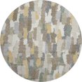 thumbnail image 2 of Addison Rugs Mayfield Premium Machine Washable Transitional Stripes Ivory Round Rug, 8' x 8', 2 of 8