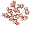 thumbnail image 2 of 10PCS Solid Copper Split Bolt Connector,Ground Wire Clamp-6AWG, 2 of 5