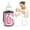 pink, variant on 100Fens Baby Soaking Milk Out Portable Milk Warmer Heating Milk Bottle Thermostat Milk Bottle Insulator