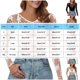 thumbnail image 4 of TaTaai Women's Openwork Long Sleeve Blouse, Sheer Loose Top with Decorative Pattern, Soft Flowy Fabric, Spring Casual Wear, Elegant Party and Vacation Attire Gift, 4 of 5