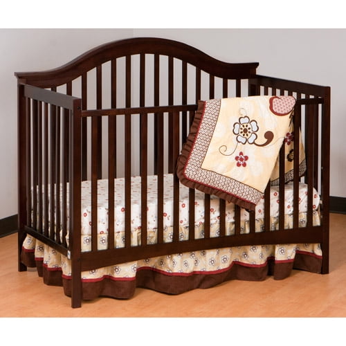 Storkcraft Ravena Fixed Side Convertible Crib In Espresso