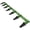 Green, variant on Rugerasy 60 Inch Heavy Duty Steel Bucket Tooth Bar for Sub-Compact Tractor Loader,Fits Cutting Edge 1/2 Inch or Less,No Drill Installation,Attachment for Construction and Farm Use,Black