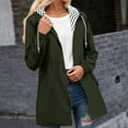 thumbnail image 1 of SHIXIAOO Coupe-Vent Léger de Randonnée pour Femme avec Capuche, Poches à Rayures, Anorak d'Extérieur pour Randonnée et Voyage Lifeguard Coupe-Vent pour Femme m Léger, 1 of 6