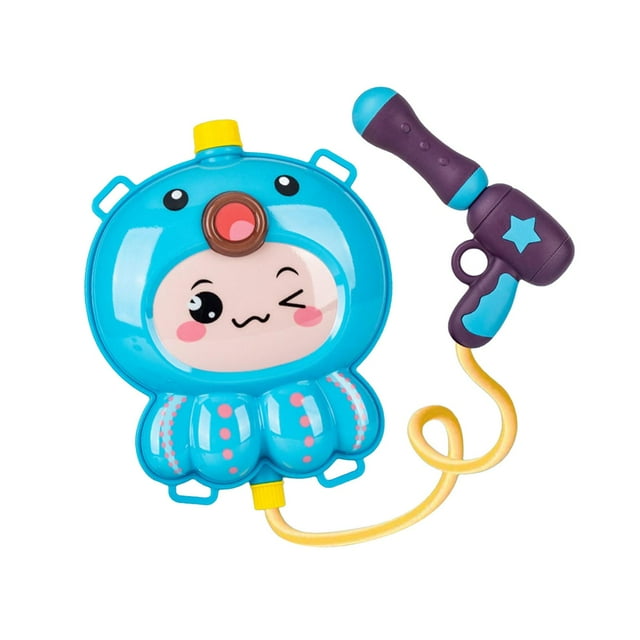 Mochila de agua con chorro de agua extraíble de 2 litros pulpo